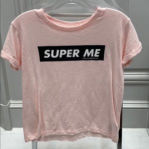 Eleven Paris (SUPER ME) size 10 pink t-shirt